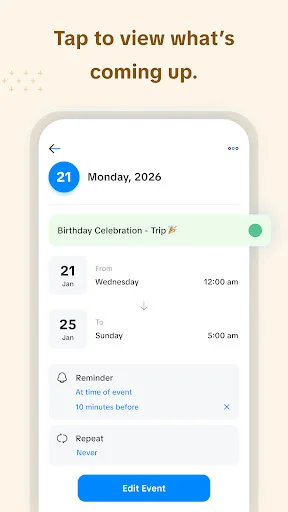 Calendar 2026 ডাউনলোড করুন – সেরা ইভেন্ট ও টাস্ক ম্যানেজমেন্ট অ্যাপ - Screenshot 5