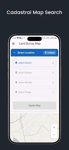 Landsnap ডাউনলোড করুন – অন্ধ্রপ্রদেশ, তেলেঙ্গানা ও এমপি জমির তথ্য - Screenshot 3