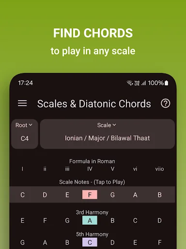 Music Theory Companion ডাউনলোড করুন – মিউজিক থিওরি ও কর্ড শেখার সেরা অ্যাপ - Screenshot 20