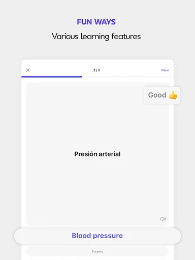 Onevoca – Flashcards ডাউনলোড করুন: সেরা ভোকাবুলারি লার্নিং অ্যাপ - Screenshot 8