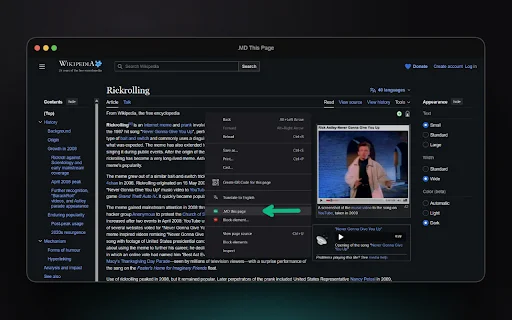 .MD this page ডাউনলোড করুন – ওয়েব পেজকে Markdown-এ রূপান্তর করুন - Screenshot 3