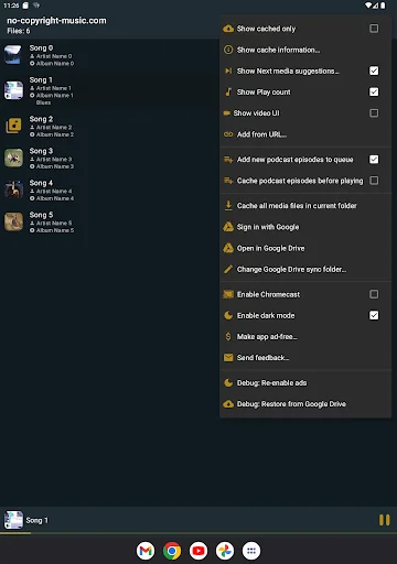 MusicSync ডাউনলোড করুন – Google Drive থেকে অফলাইন মিউজিক প্লেয়ার - Screenshot 17