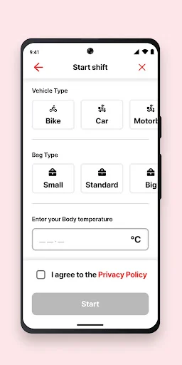 efood rider app ডাউনলোড করুন – সেরা ডেলিভারি পার্টনার অ্যাপ - Screenshot 2