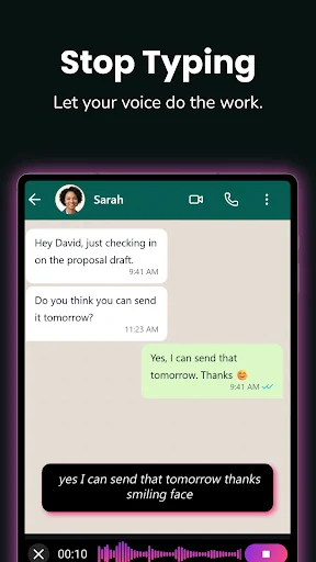 EkkoBoard AI Voice Keyboard ডাউনলোড করুন – দ্রুত ভয়েস টাইপিং - Screenshot 10