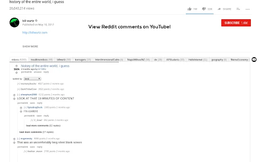 Karamel ডাউনলোড করুন – YouTube-এ Reddit কমেন্ট দেখুন - Screenshot 1