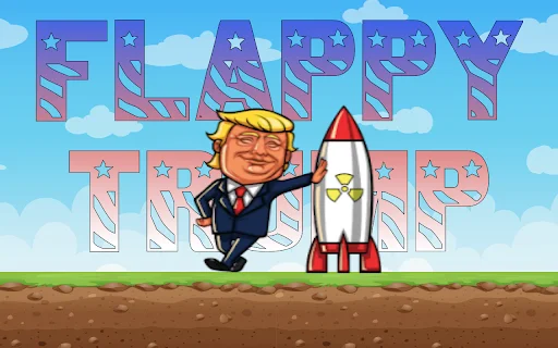 Flappy Trump ডাউনলোড করুন – মজার ব্রাউজার গেমটি ফ্রিতে খেলুন - Screenshot 1