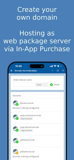 Website Builder – bluetronix ডাউনলোড করুন – কোডিং ছাড়াই প্রফেশনাল ওয়েবসাইট - Screenshot 7