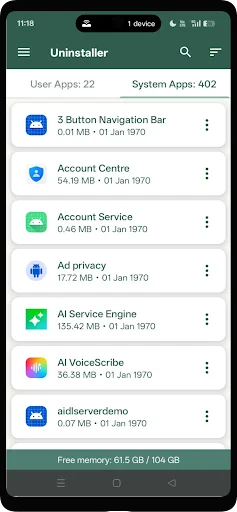 Uninstall Apps – App Remover ডাউনলোড করুন – দ্রুত অ্যাপ আনইনস্টল - Screenshot 4