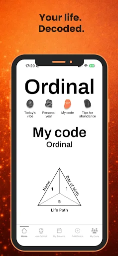 Ordinal Numerology ডাউনলোড করুন – আপনার জীবনের উদ্দেশ্য জানুন - Screenshot 7