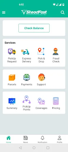 Steadfast Courier অ্যাপ ডাউনলোড করুন – দ্রুত হোম ডেলিভারি সেবা - Screenshot 1
