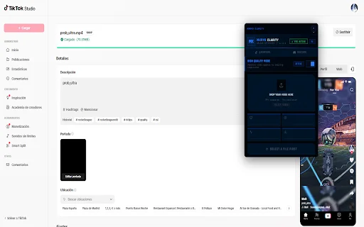 Mxryo Clarity ডাউনলোড করুন – TikTok ভিডিও কোয়ালিটি উন্নত করুন - Screenshot 1