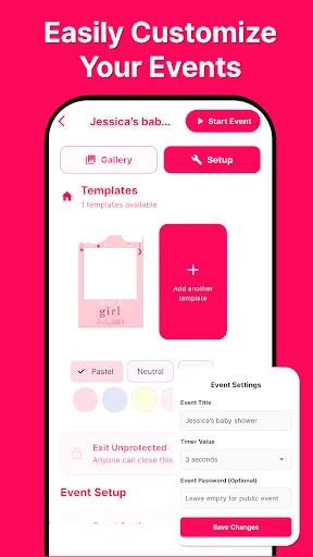 Flinzy Photobooth ডাউনলোড করুন – ইভেন্টের জন্য সেরা ফটো বুথ অ্যাপ - Screenshot 5