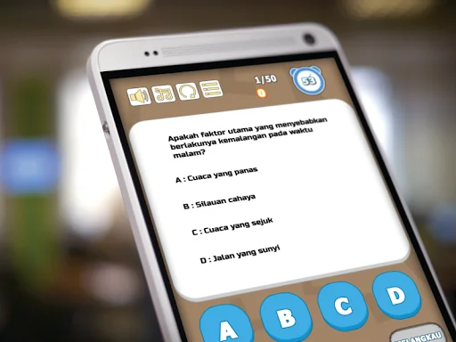 KPP Test Malaysia ডাউনলোড করুন – ২০২৬ সালের সেরা ড্রাইভিং থিওরি টেস্ট অ্যাপ - Screenshot 5