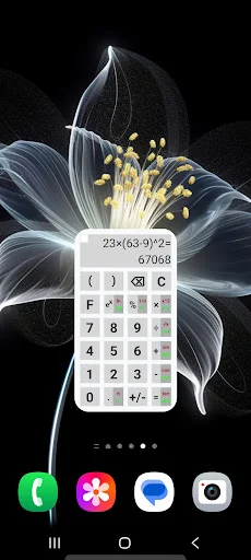 Calculator Widget ডাউনলোড করুন – দ্রুত এবং সহজ ক্যালকুলেটর - Screenshot 3