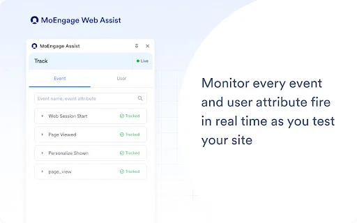 MoEngage Assist ডাউনলোড করুন – ওয়েব SDK ডিবাগিং টুল - Screenshot 3