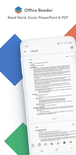 Office Reader ডাউনলোড করুন – PDF, Word, Excel সব ফাইল দেখুন দ্রুত - Screenshot 1