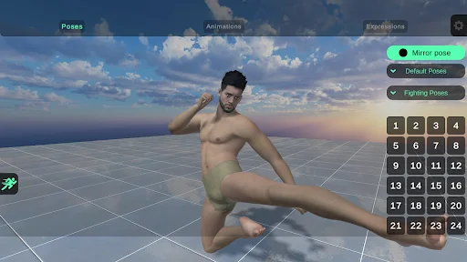 Pro Poser 3D Model Poses ডাউনলোড করুন – সেরা অ্যানাটমি টুল - Screenshot 22
