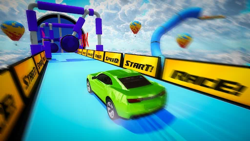 Car Stunts: Stunt Driving Game ডাউনলোড করুন – মেগা র‍্যাম্প রেসিং - Screenshot 10
