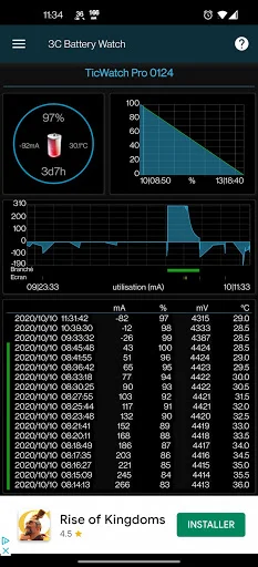 3C Battery Watch ডাউনলোড করুন – ব্যাটারি মনিটরিং ও তথ্য - Screenshot 4
