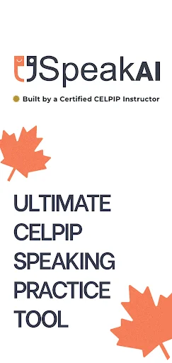 CELPIP স্পিকিং প্রিপ: USpeakAI ডাউনলোড করুন – সেরা প্রস্তুতি টুল - Screenshot 1