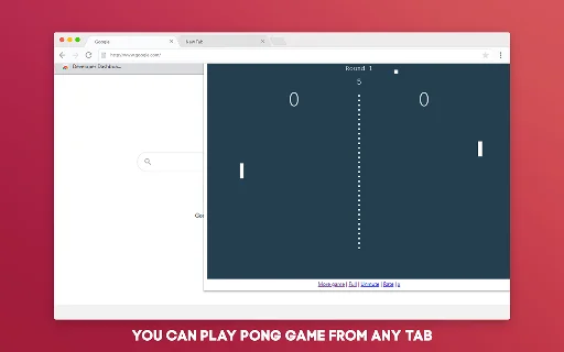 Classic Pong Offline Game for Chrome – বিনামূল্যে খেলুন - Screenshot 1