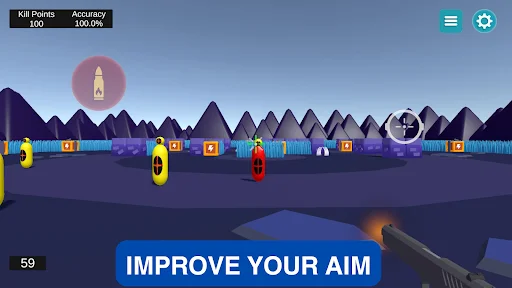 FPS Aim Trainer: SuperAim ডাউনলোড করুন – সেরা লক্ষ্য অনুশীলন - Screenshot 1