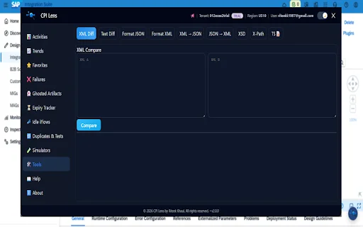 CPI Lens ডাউনলোড করুন – SAP CPI মনিটরিং ও অ্যানালিটিক্স টুল - Screenshot 4