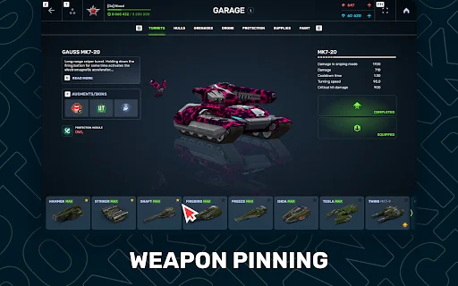 Tanki Tweaks ডাউনলোড করুন – Tanki Online গেমপ্লে অভিজ্ঞতার জন্য সেরা মড - Screenshot 3