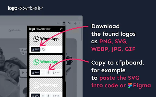Logo Downloader ডাউনলোড করুন – হাই-কোয়ালিটি লোগো সেভার - Screenshot 3