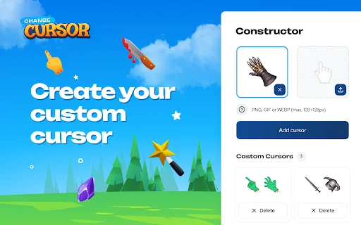 Change Cursor ডাউনলোড করুন – আপনার ব্রাউজারের জন্য সেরা কাস্টম কার্সার - Screenshot 4