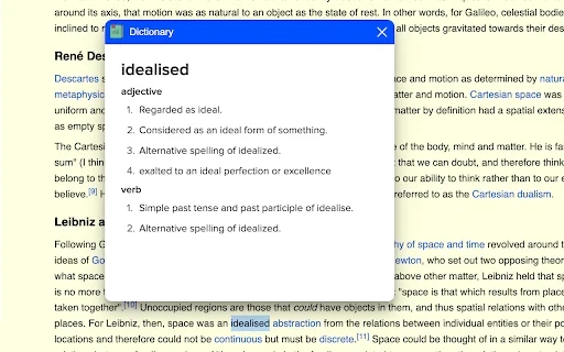 Dictionary Extension ডাউনলোড করুন – সেরা অনলাইন অভিধান - Screenshot 1
