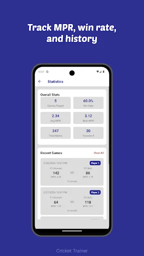 Cricket Trainer: Darts Game ডাউনলোড করুন – সেরা ডার্টস ট্রেইনার - Screenshot 4