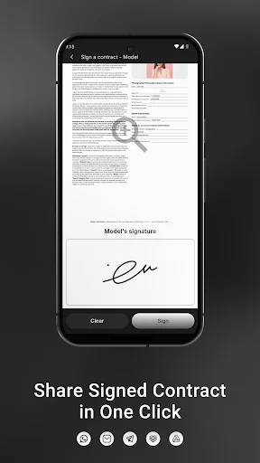 SnapSign ডাউনলোড করুন – ফটোগ্রাফারদের জন্য সেরা ই-সিগনেচার অ্যাপ - Screenshot 5