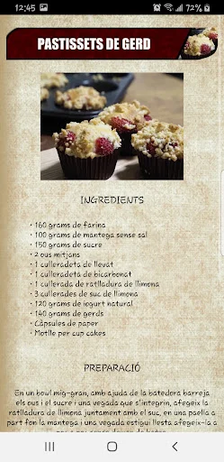 Recetas Caseras y Postres অ্যাপ ডাউনলোড করুন – সেরা রান্নার রেসিপি - Screenshot 15