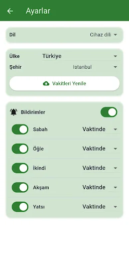 Prayer Times ডাউনলোড করুন – সঠিক নামাজের সময় ও কাউন্টডাউন - Screenshot 7