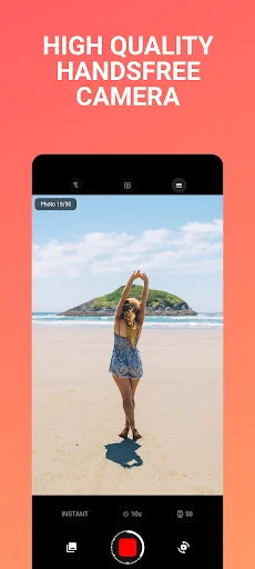 Lens Buddy ডাউনলোড করুন – সেরা হ্যান্ডস-ফ্রি সেলফি ক্যামেরা - Screenshot 1