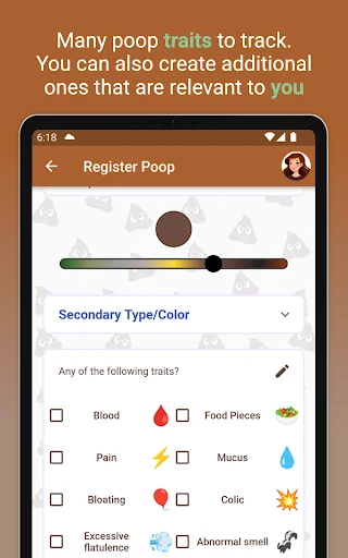 Happy Poop ডাউনলোড করুন – অন্ত্রের স্বাস্থ্যের সহজ ট্র্যাকার - Screenshot 18