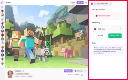 Live & Stream Recorder ডাউনলোড করুন – Twitch, FB, IG লাইভ সেভ করুন - Screenshot 3