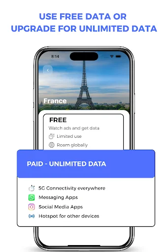 Airvoy eSIM ডাউনলোড করুন – আন্তর্জাতিক ভ্রমণের জন্য সেরা eSIM - Screenshot 3