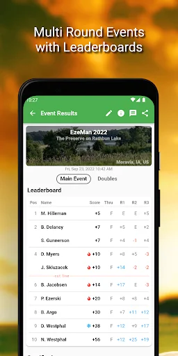 Kodiak Golf ডাউনলোড করুন – লাইভ স্কোরিং ও GPS ফিচার - Screenshot 3