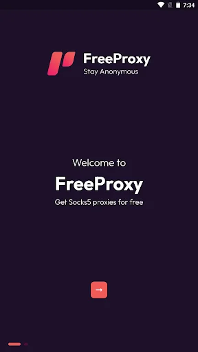 FreeProxy: Socks5 Proxies ডাউনলোড করুন – নিরাপদ ও দ্রুত ব্রাউজিং - Screenshot 1