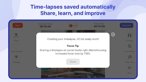 Tomatoma – Focus & Pomodoro ডাউনলোড করুন – উৎপাদনশীলতা বাড়ান - Screenshot 2