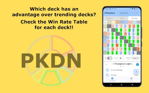 PKDataNavi ডাউনলোড করুন – Pokémon TCG Pocket ম্যাচ ডেটা অ্যানালাইসিস - Screenshot 17