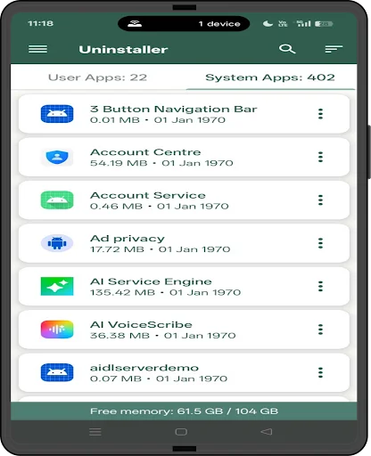 Uninstall Apps – App Remover ডাউনলোড করুন – দ্রুত অ্যাপ আনইনস্টল - Screenshot 16