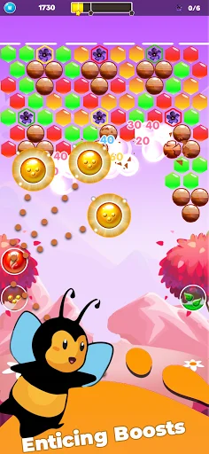 Bubble Honey Shooter ডাউনলোড করুন – সেরা পাজল গেম ফ্রি - Screenshot 8
