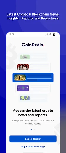 Coinpedia অ্যাপ ডাউনলোড করুন – লেটেস্ট ক্রিপ্টো নিউজ ও অ্যানালাইসিস - Screenshot 1