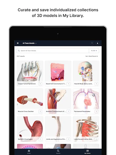 BioDigital Human ডাউনলোড করুন – সেরা 3D অ্যানাটমি লার্নিং অ্যাপ - Screenshot 16