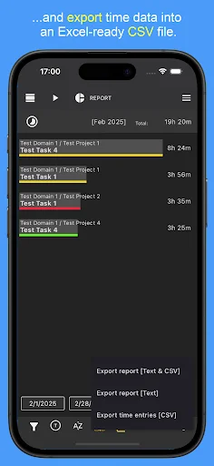 Time Tracker – Timesheet ডাউনলোড করুন – প্রোজেক্ট ও টাস্ক ম্যানেজমেন্ট - Screenshot 7