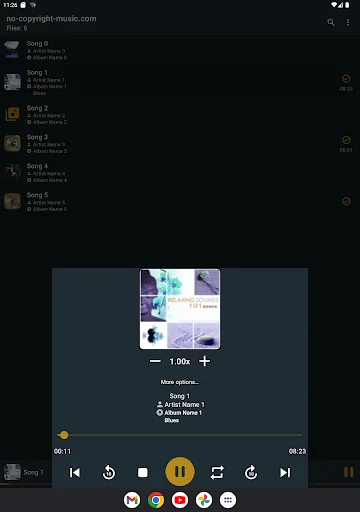 MusicSync ডাউনলোড করুন – Google Drive থেকে অফলাইন মিউজিক প্লেয়ার - Screenshot 16