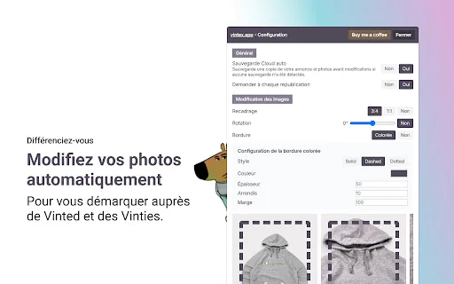 Vintex: Vinted-এ আপনার বিক্রয় বাড়ান – সেরা অটোমেশন টুল - Screenshot 3